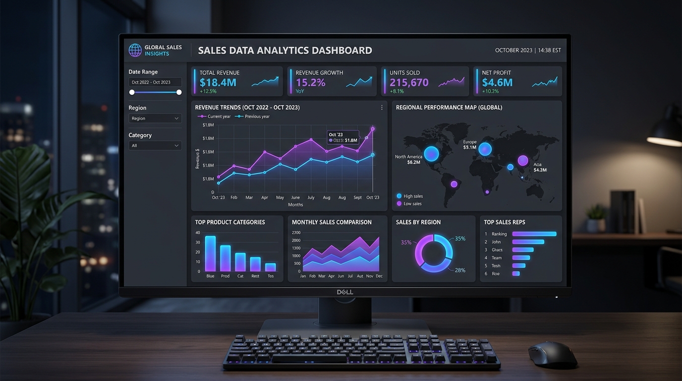 Sales Data Analysis Dashboard